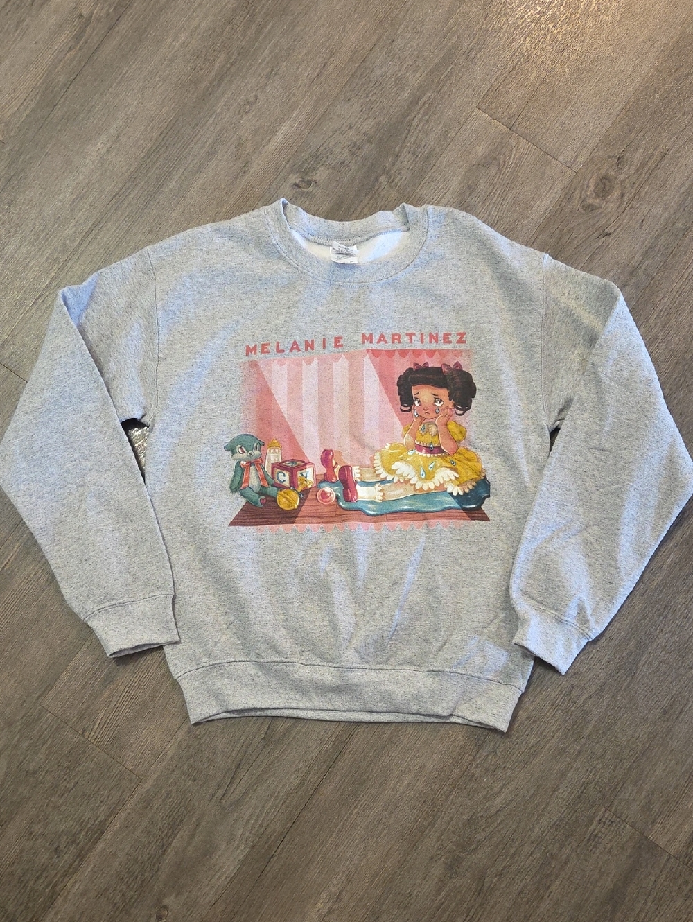 Melanie Martinez Gray Crewneck Sweatshirt